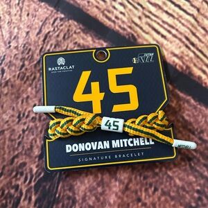 Rastaclat Donovan Mitchell Signature Bracelet - Yellow and Green‎